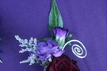 Groom's boutonniere -- 