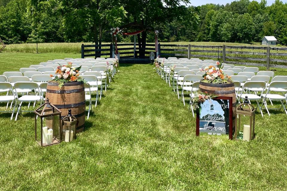 Gazebo ceremony site