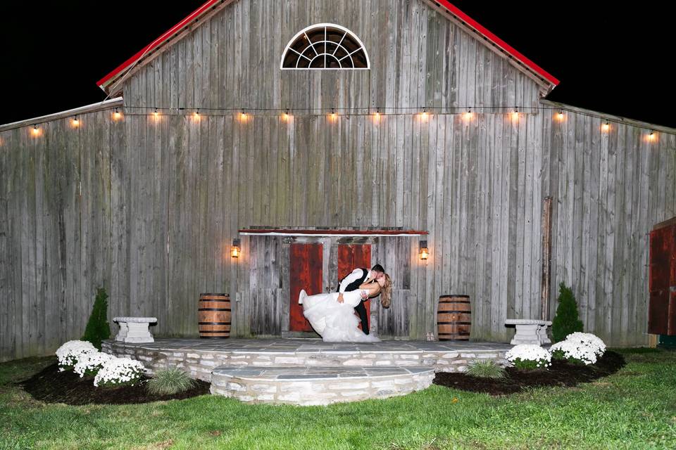 Back of Barn/Ceremony site