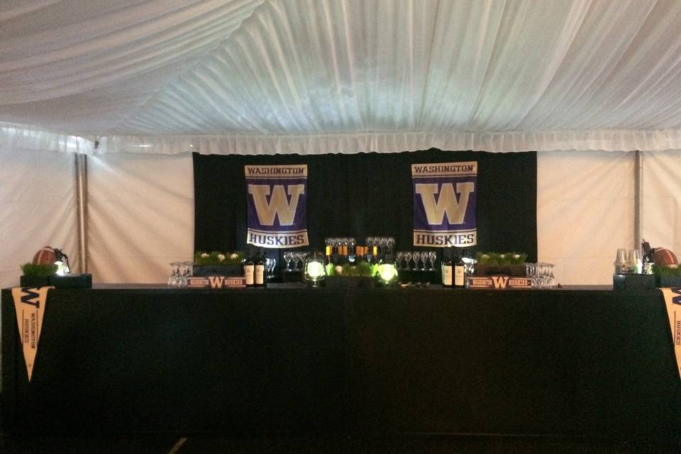 Wedding setup
