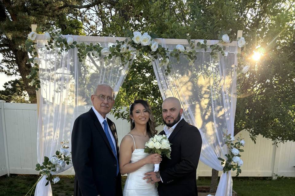 Home wedding