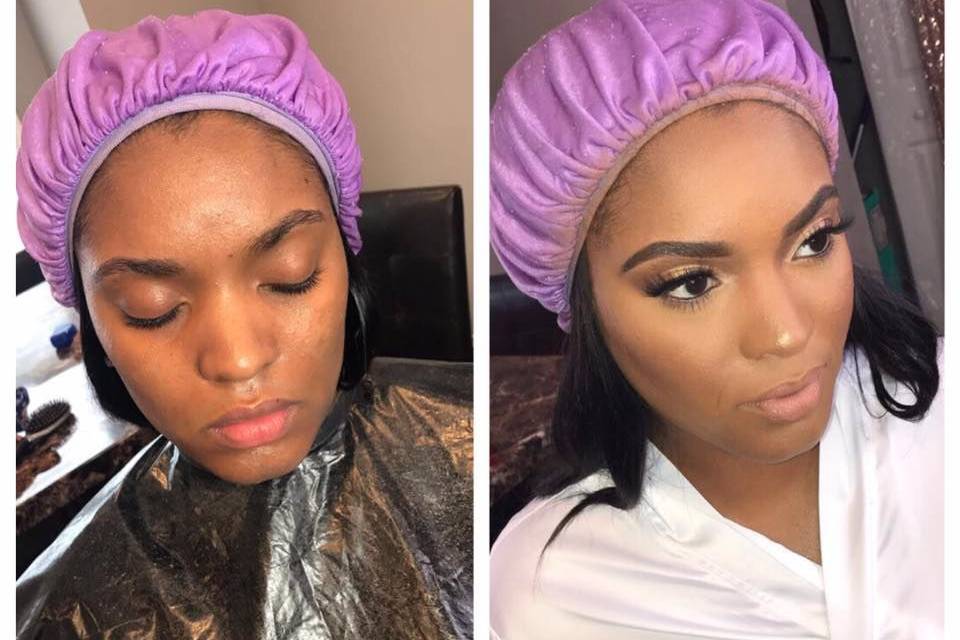 Bridal Before and After