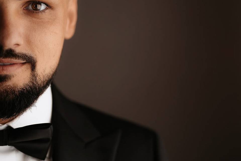 Groom's portrait