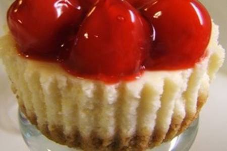 Cherry cheesecake