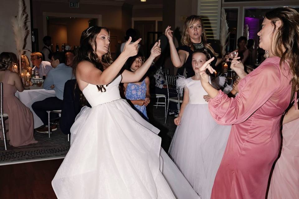 Bride Dancing