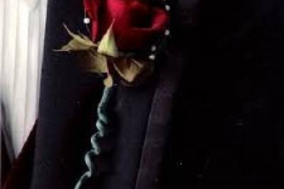 Rose boutonniere