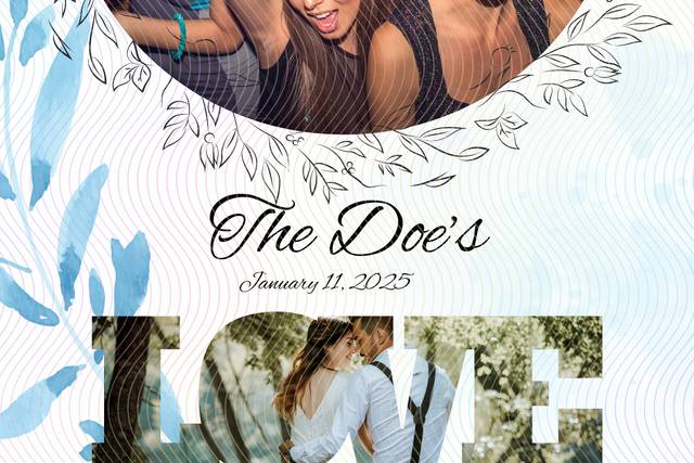 Wedding template sample