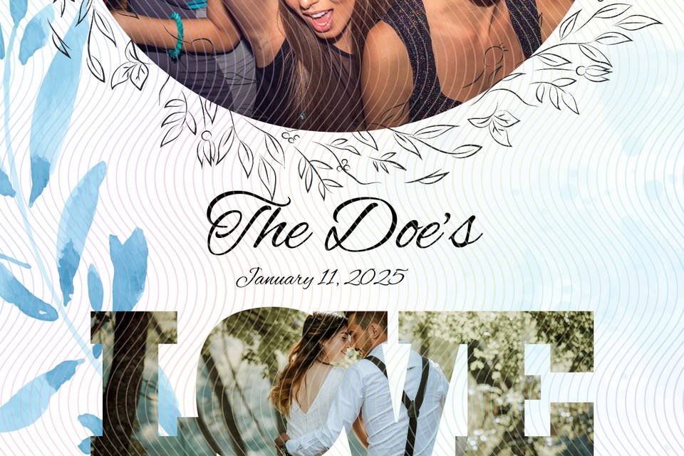 Wedding template sample