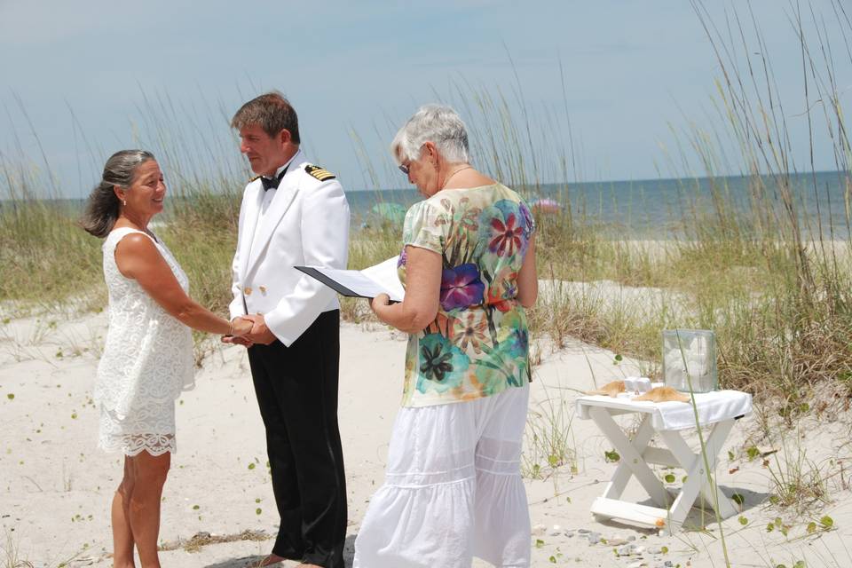 Ann Eastwick, Wedding Officiant