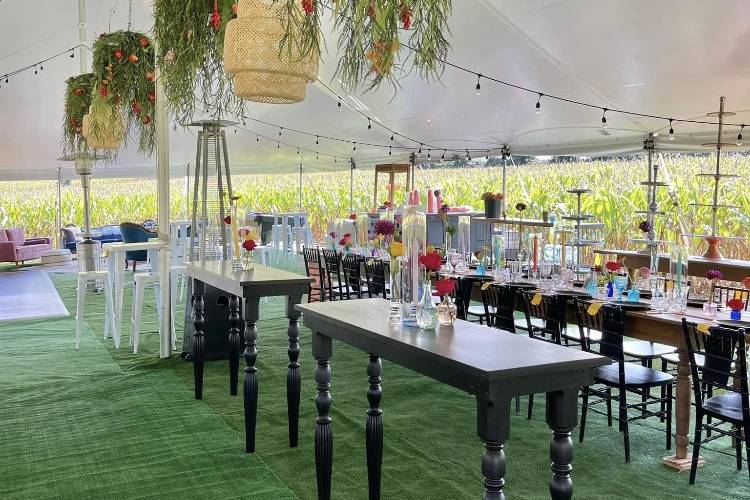 Outdoor Tent Reception