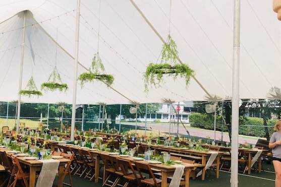 Outdoor Reception + Décor