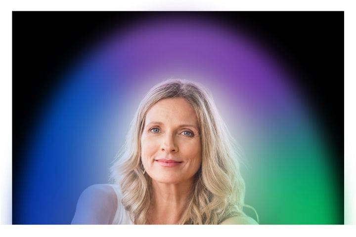 Violet - Blue - Green Aura