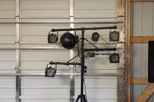 DJ's equipment