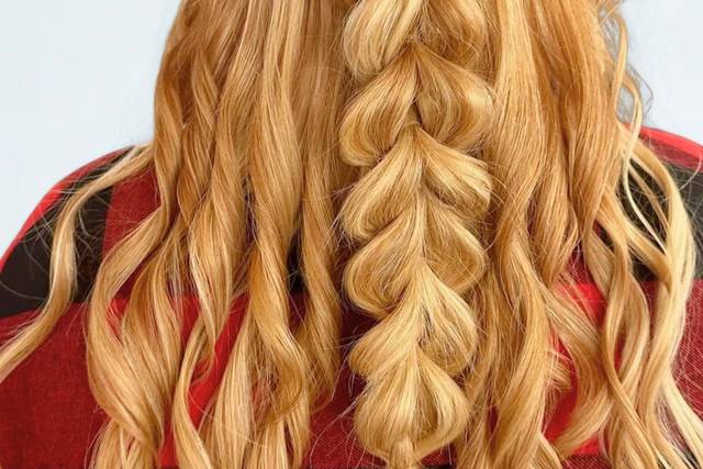 Half up & Half down