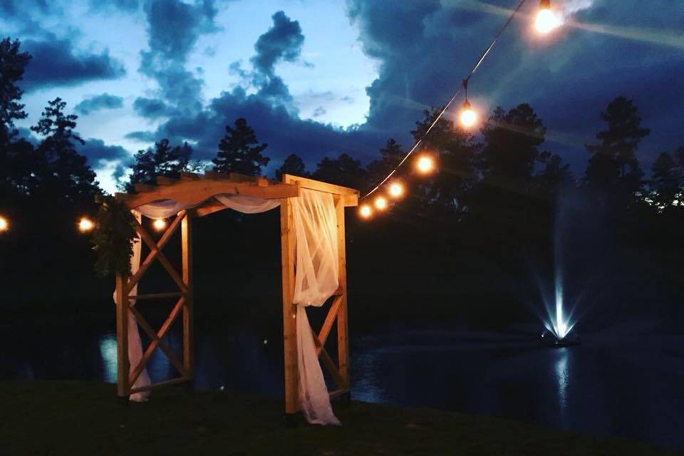 Pergola by the Pond