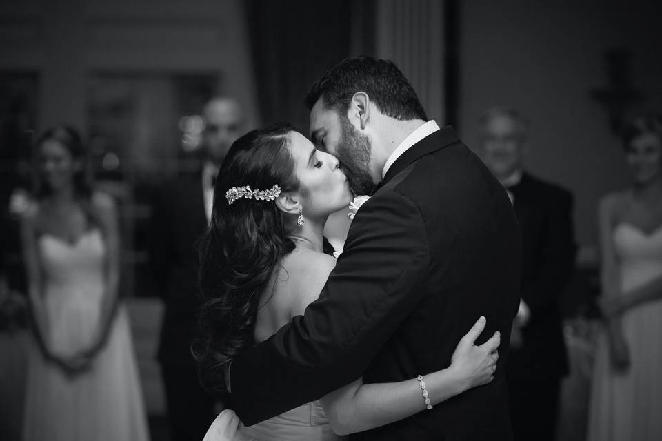 First dance kiss