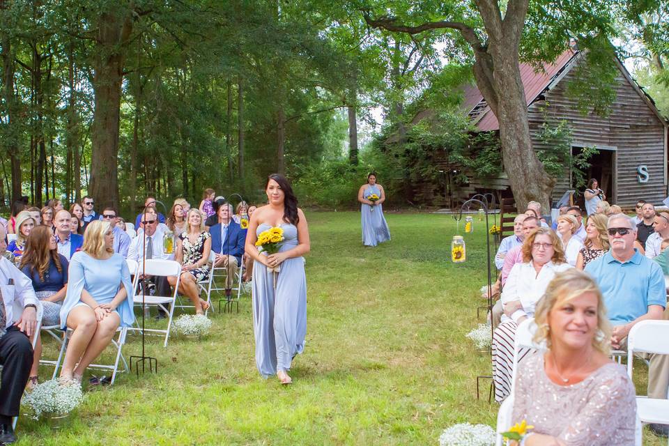 A walk down the aisle