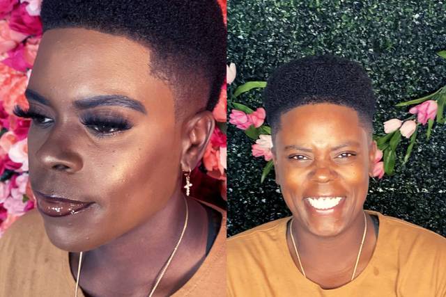 Gorgeous before and after