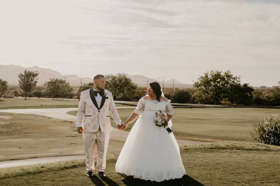 Lawn wedding