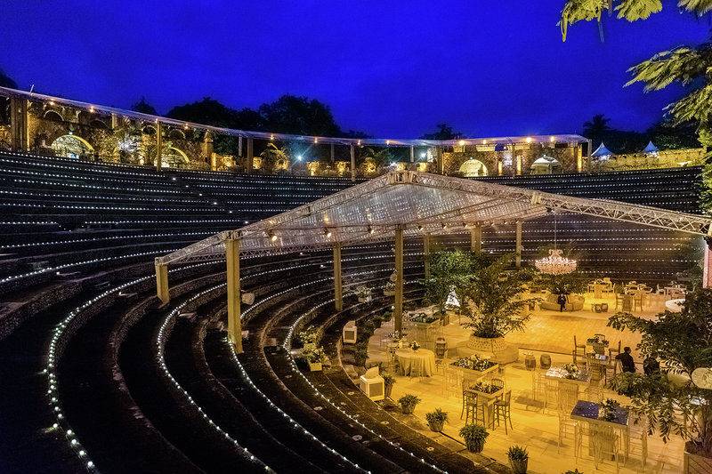 Altos de Chavon Amphitheater set-up