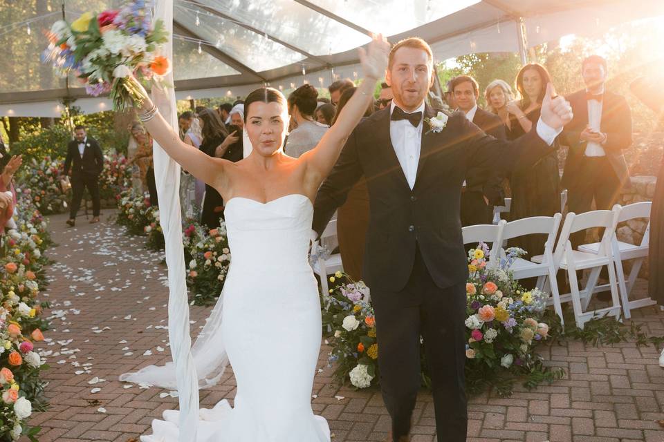 Just married