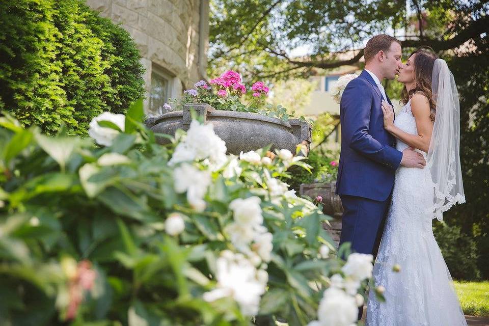 Couple kissing