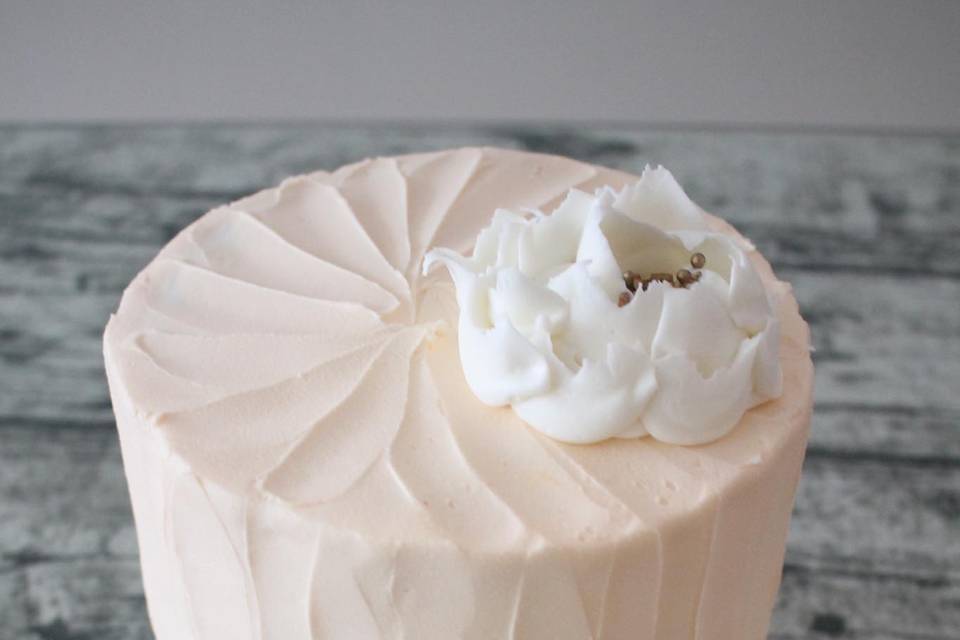 Rustic Buttercream Cake