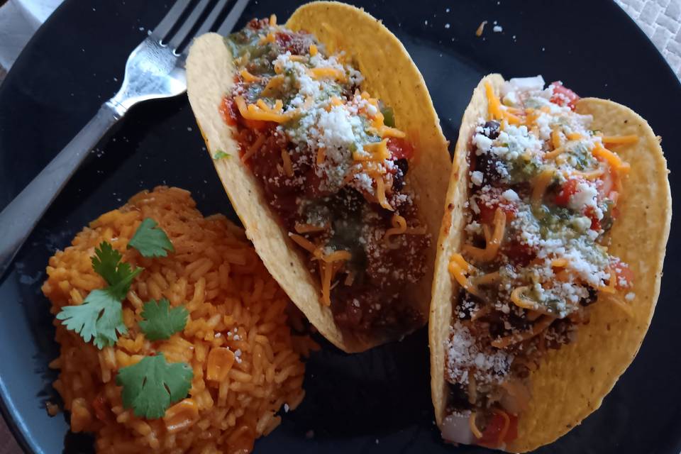 We can do Mexican dishes