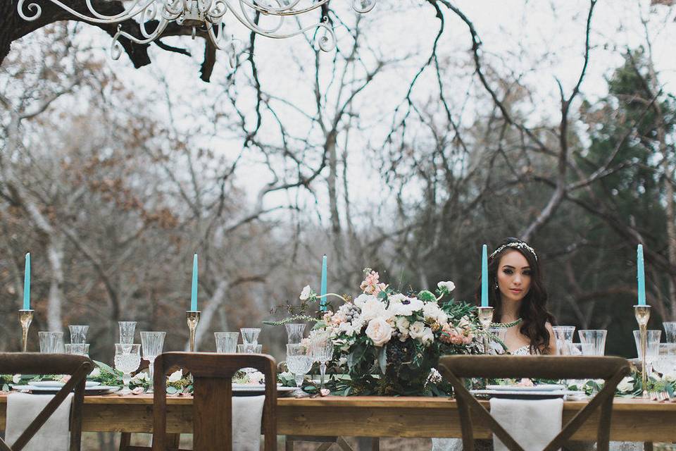 Bridal shot-Avalon Legacy RanchFleurs de FranceSugarCreekVintageRntl Elle Boone Photography