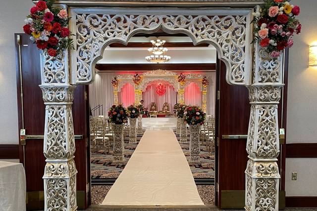 White Wedding Arch