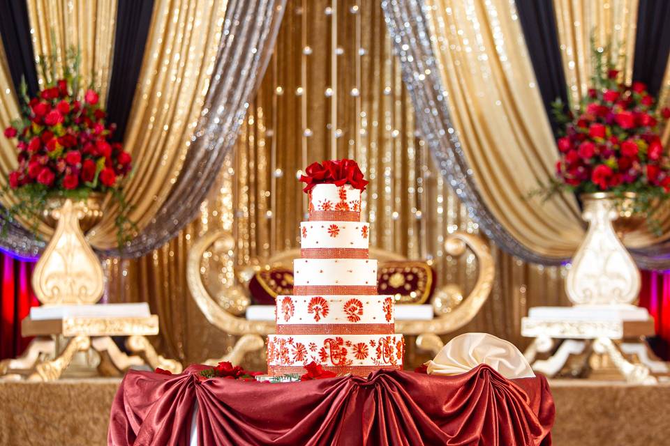 Indian Wedding Cake