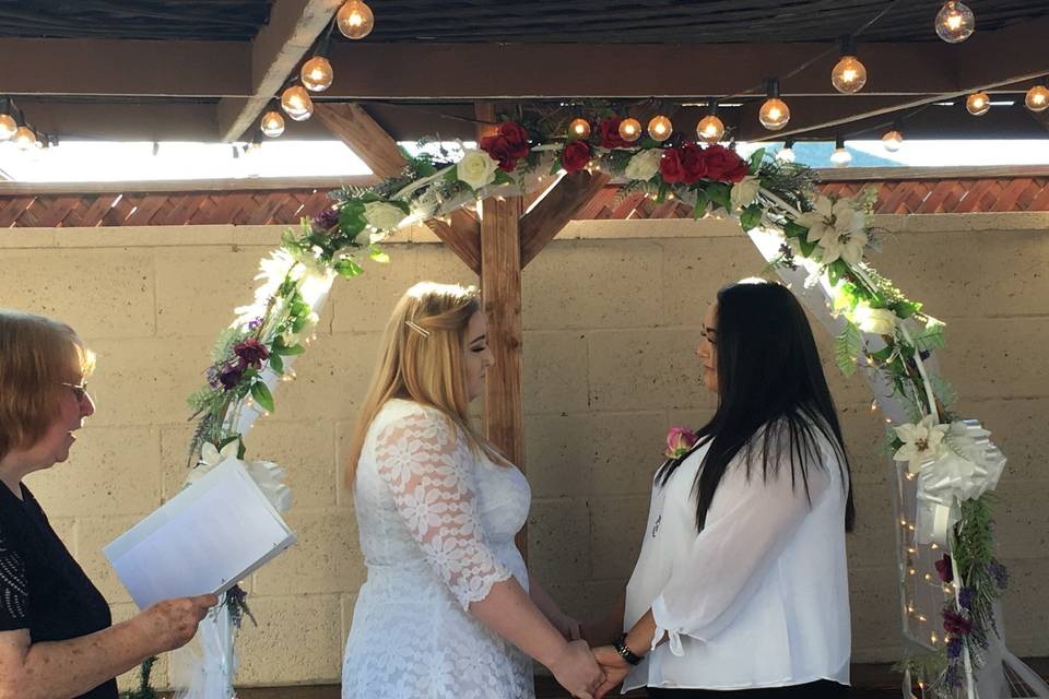 We do same sex ceremonies