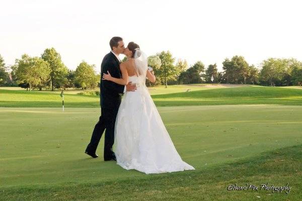 Couple kissing