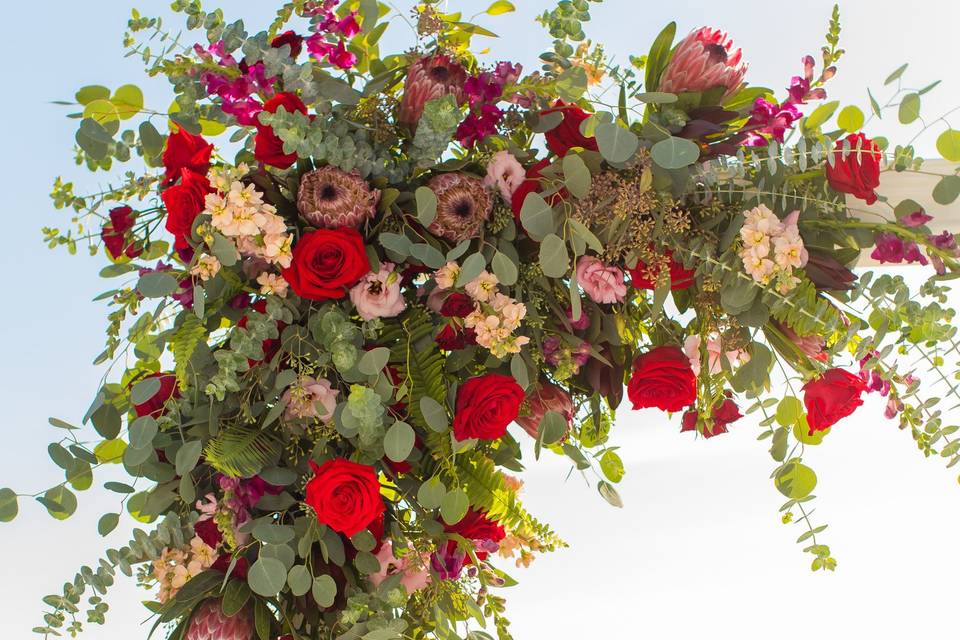 Beach flowers