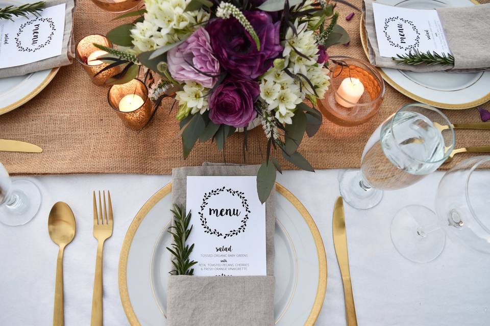 Table arrangement