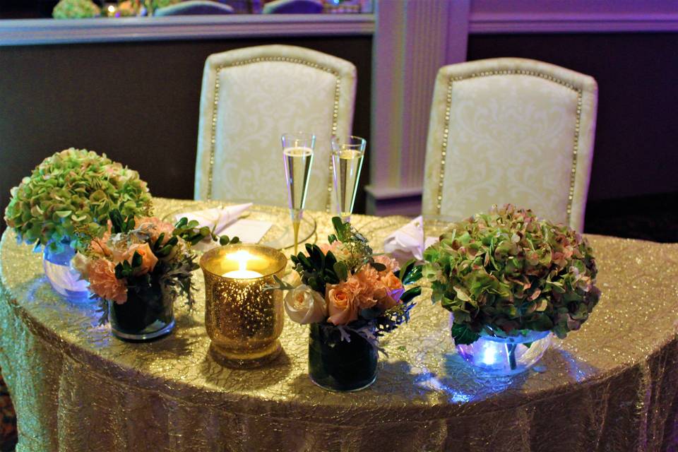 Head table in The Lena