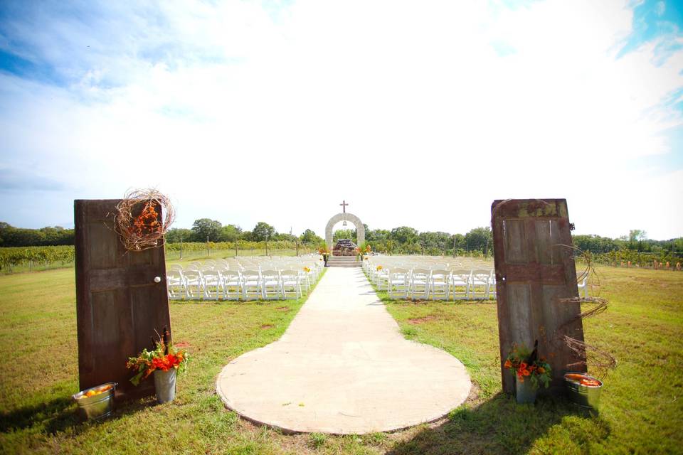 Ceremony area