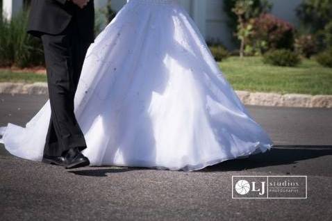 Walking to Ceremony