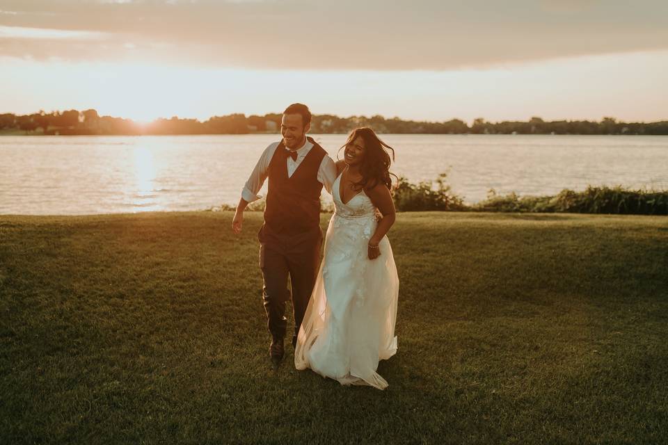 Minnesota Gold Course Wedding