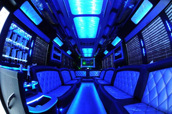 Blue light interior