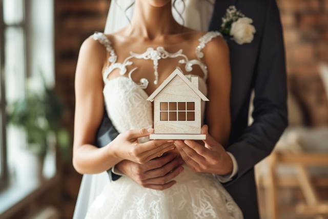 Wedding couple
