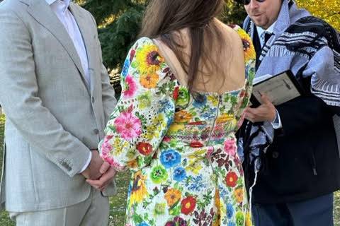 Jewish wedding and ketubah