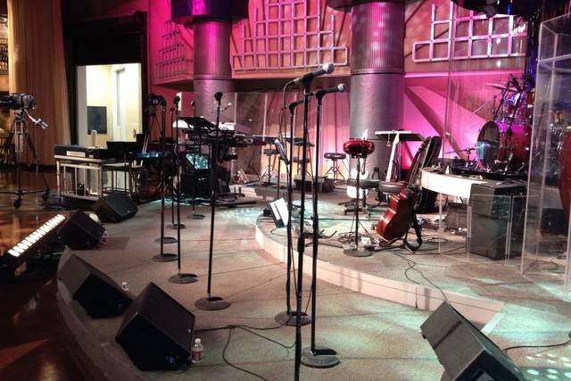 Stage setup
