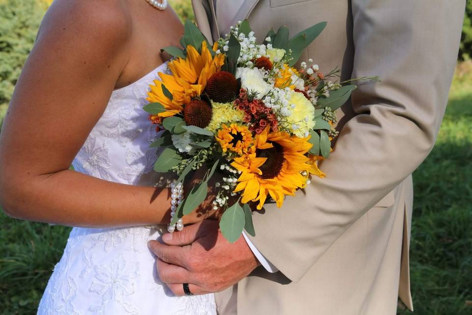 Bride and groom