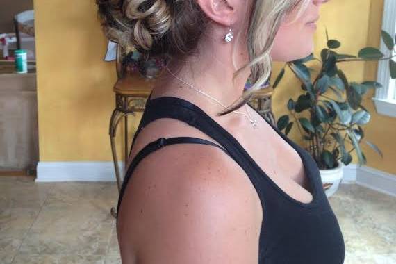 Gorgeous updo