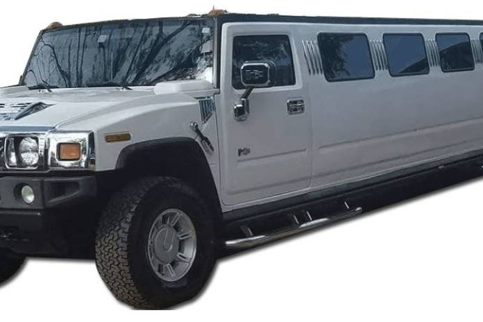 Silver limo