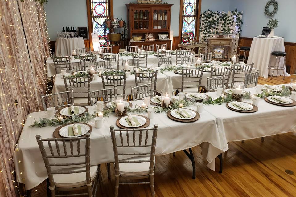 Seating for reception