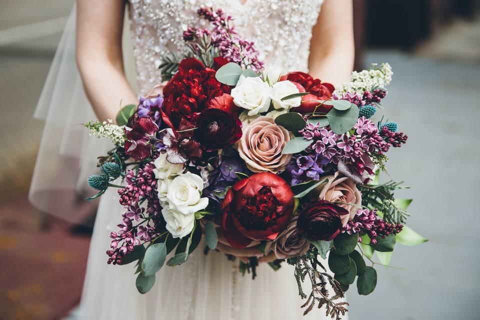 Bridal Bouquet - Ed & Aileen