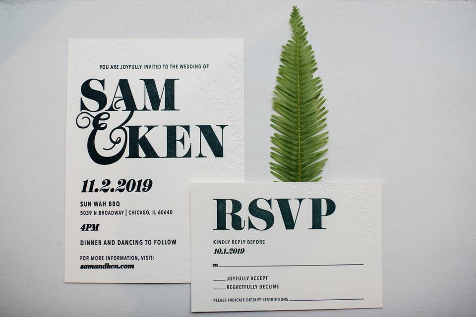 Same Sex Invite - Shutter Sam