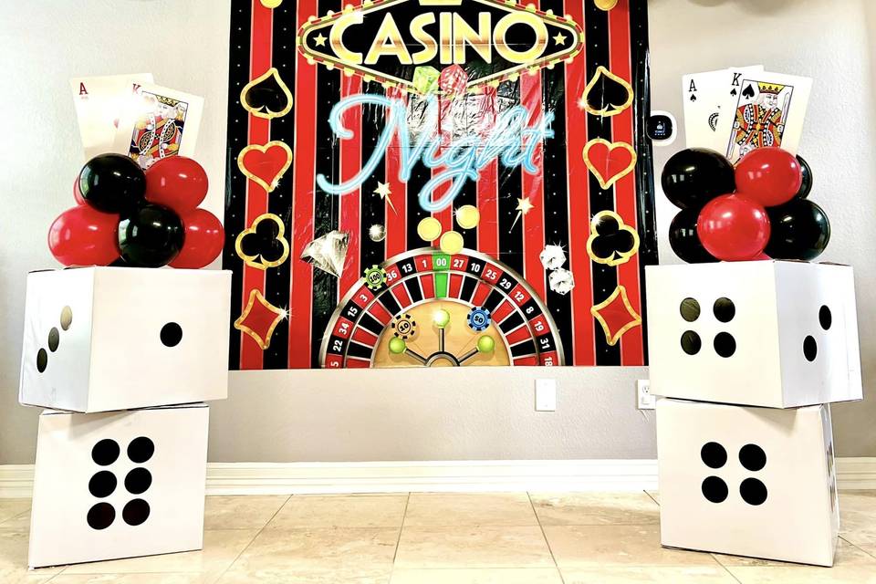 Casino themed party